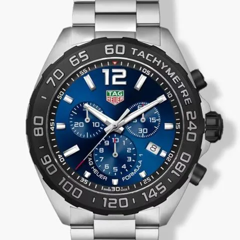 TAG Heuer Formula 1 Quartz CAZ101AV.BA0842 43mm Stainless steel Blue