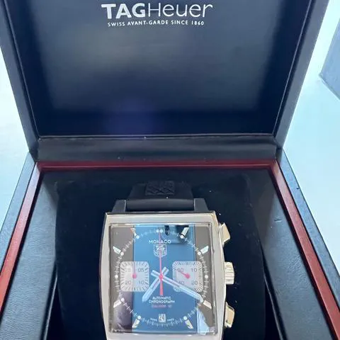 TAG Heuer Monaco Calibre 12 CAW2114 39mm Stainless steel 4