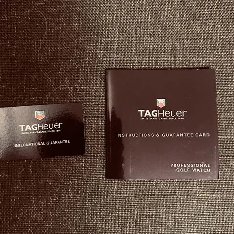 TAG Heuer Professional Golf Watch WAE1111 36mm Titanium Black 6