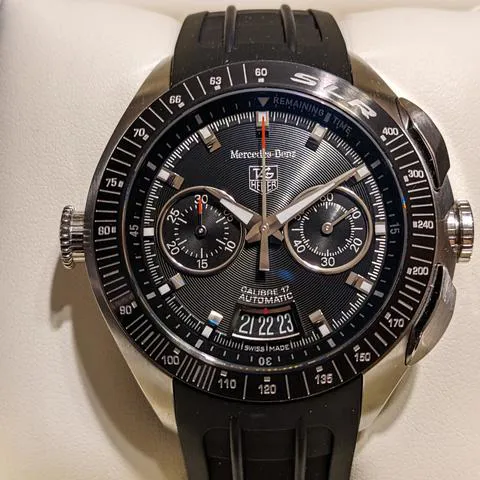 TAG Heuer SLR CAG2111.FT6009 45mm Stainless steel Black