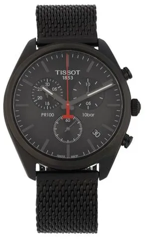 Tissot PR 100 T101417 A 41mm Stainless steel Black