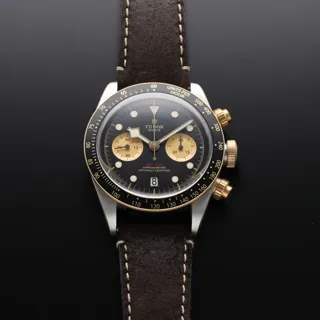 Tudor Black Bay Chrono S&G M79363N-0001 Yellow gold and Stainless steel Black