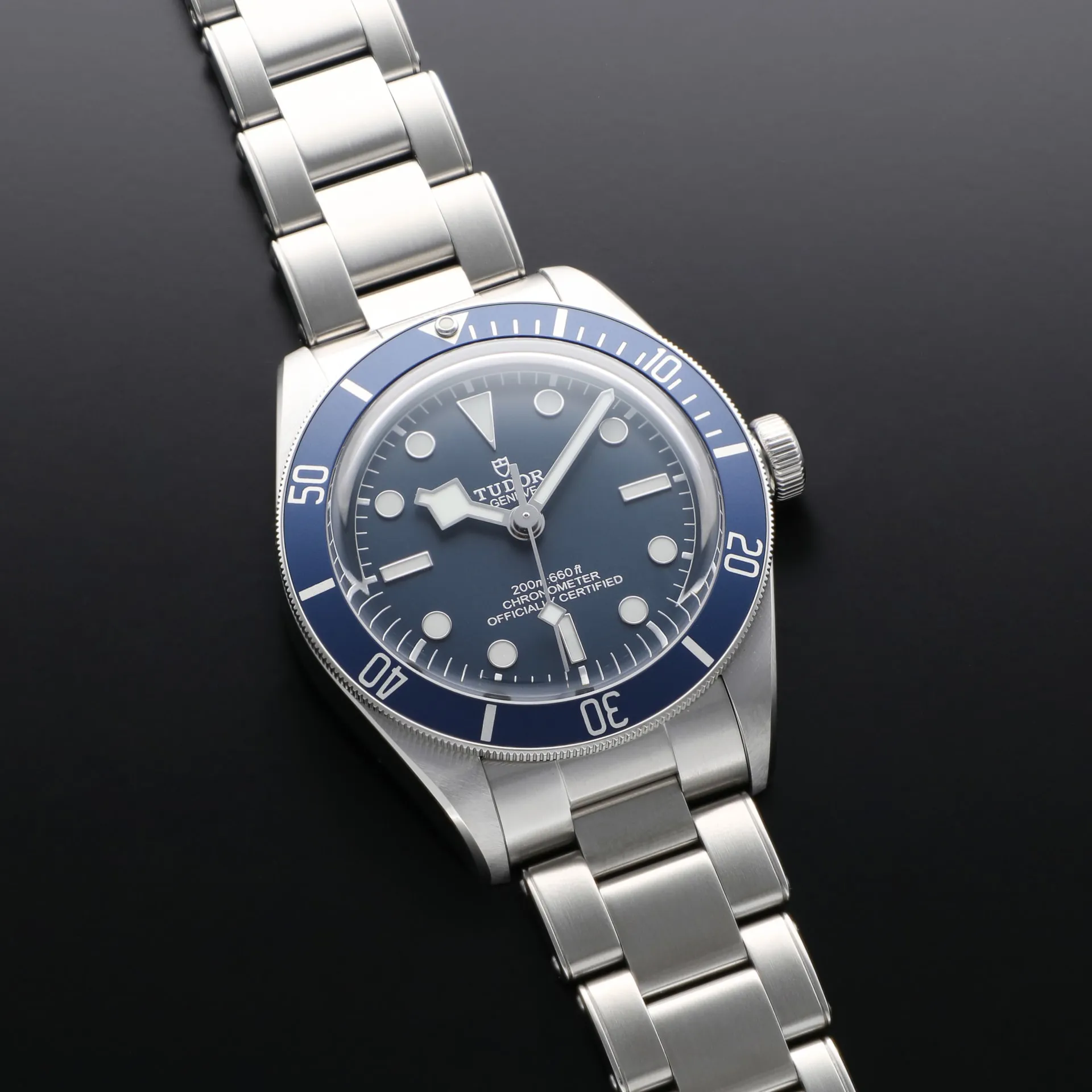 Tudor Black Bay M79030B-0001 39mm Stainless steel Blue 2