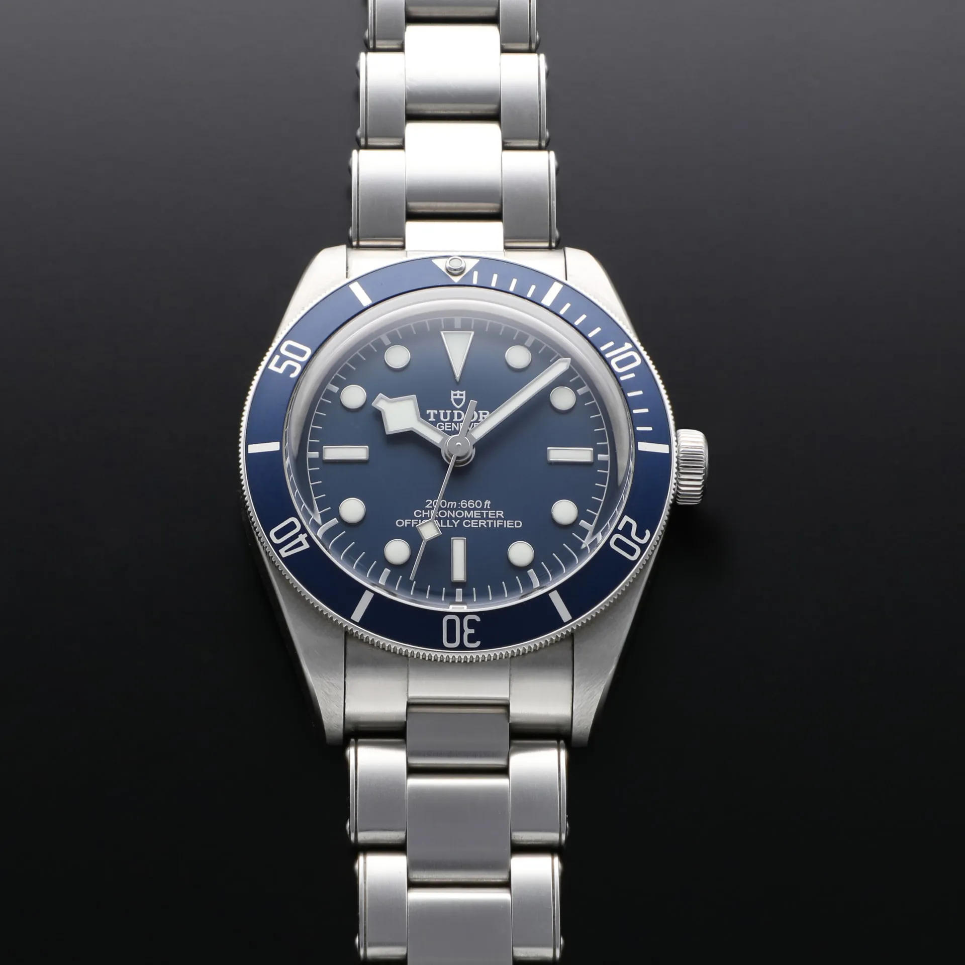 Tudor Black Bay M79030B-0001 39mm Stainless steel Blue