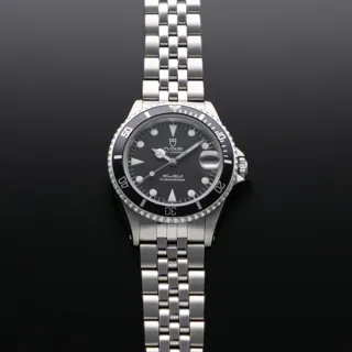 Tudor Prince Date 75090 Stainless steel Black