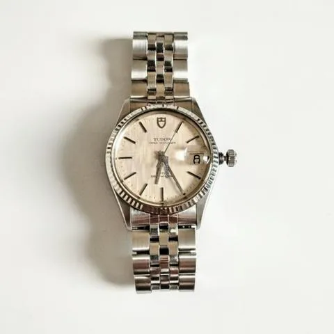 Tudor Prince Oysterdate 75204 34mm Stainless steel Linen 4