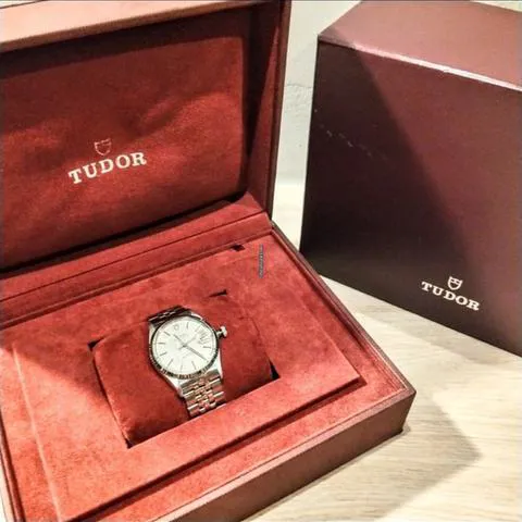 Tudor Prince Oysterdate 75204 34mm Stainless steel Linen 6