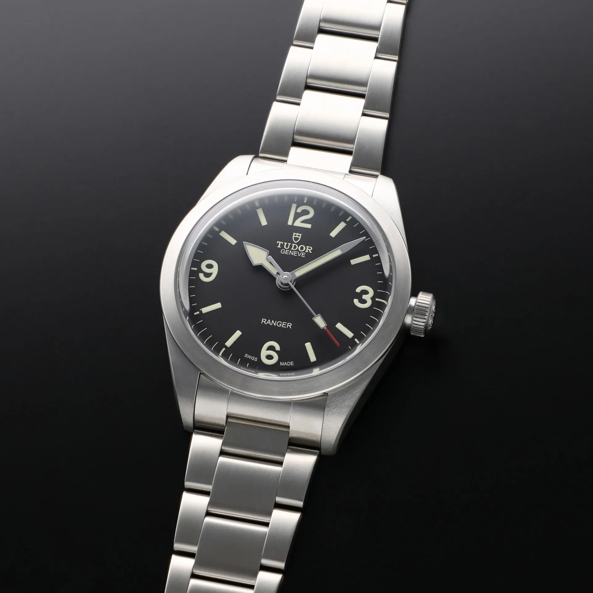 Tudor Ranger M79950-0001 39mm Stainless steel Black 1