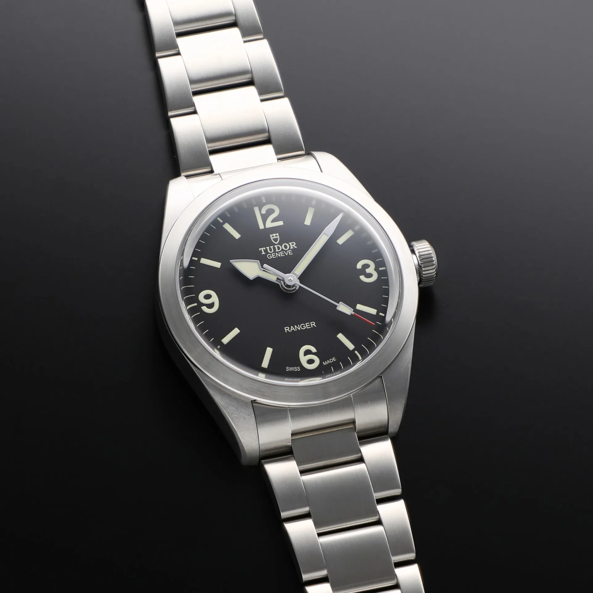 Tudor Ranger M79950-0001 39mm Stainless steel Black 2