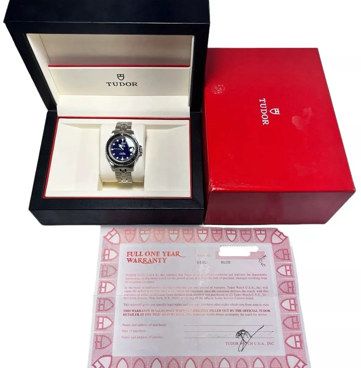 Tudor Submariner 75190 36mm Stainless steel Blue 5