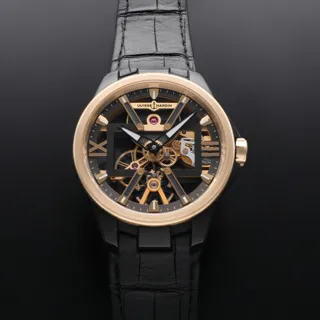 Ulysse Nardin Executive 3715-260LE-2A-W1/1A Rose gold and Titanium Skeletonized