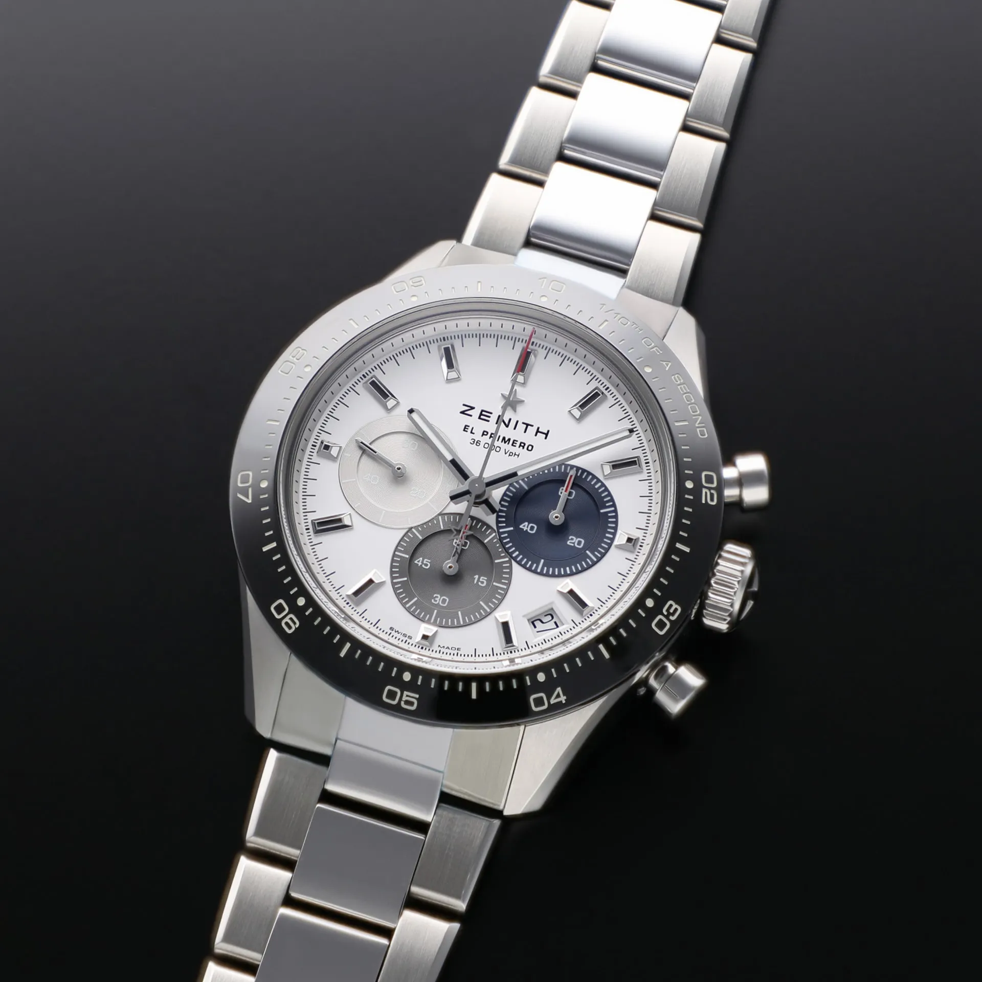 Zenith Chronomaster Sport 03.3100.3600/69.M3100 41mm Stainless steel Silver 1