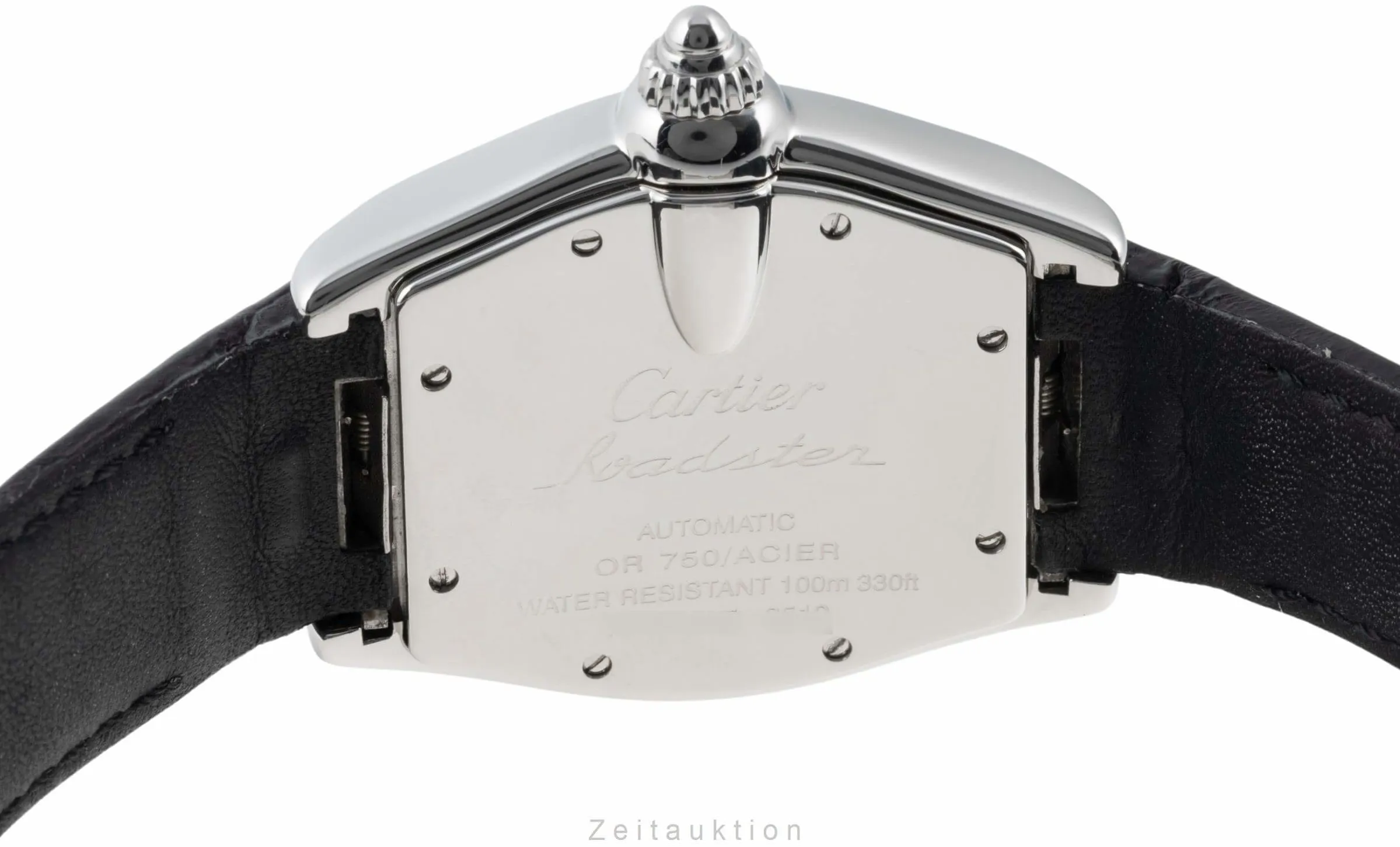 Cartier Roadster w62031y4 37.5mm Yellow gold and Stainless steel White 8