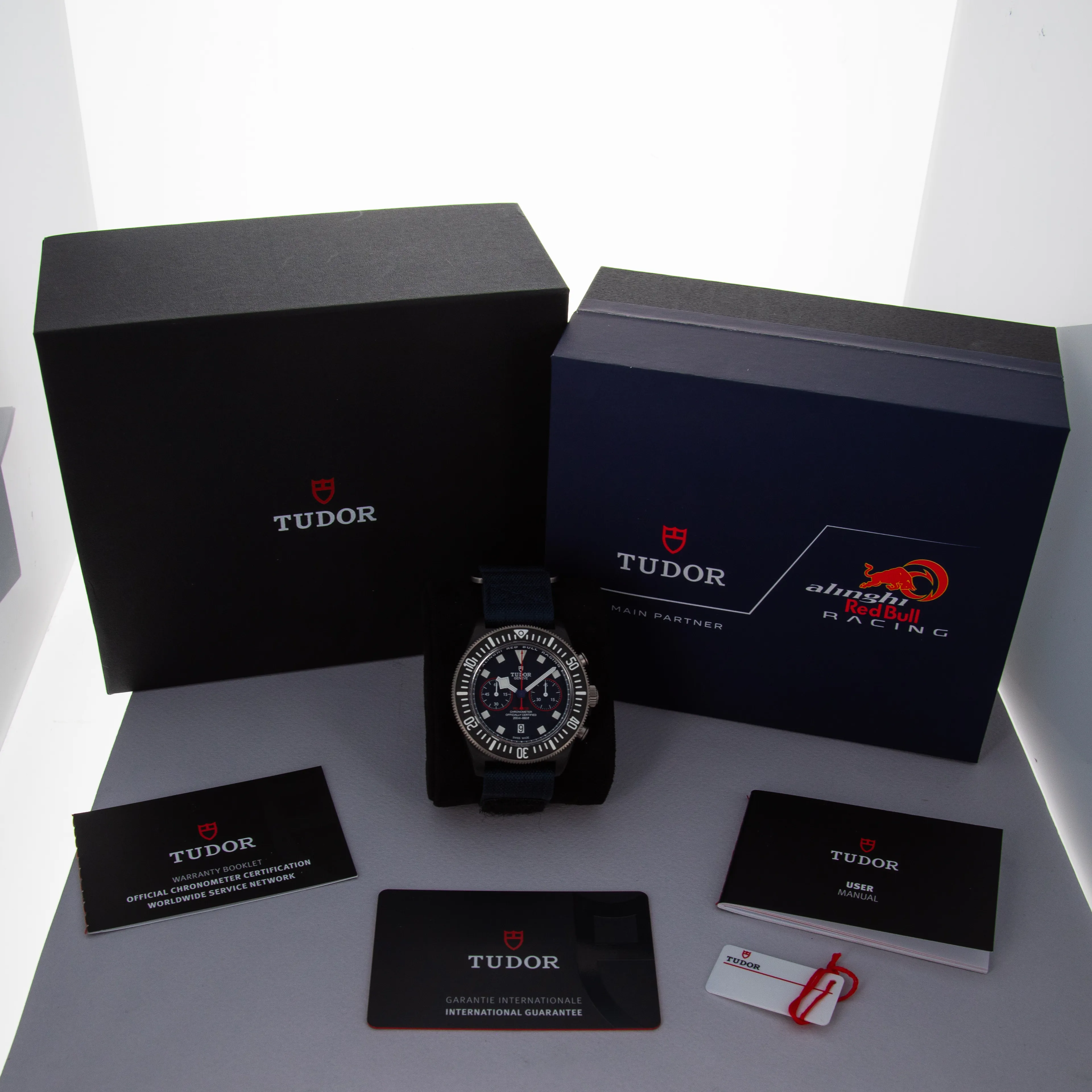 Tudor Pelagos FXD Alinghi Redbull Racing 25807KN-0001 43mm Carbon fiber Blue 13