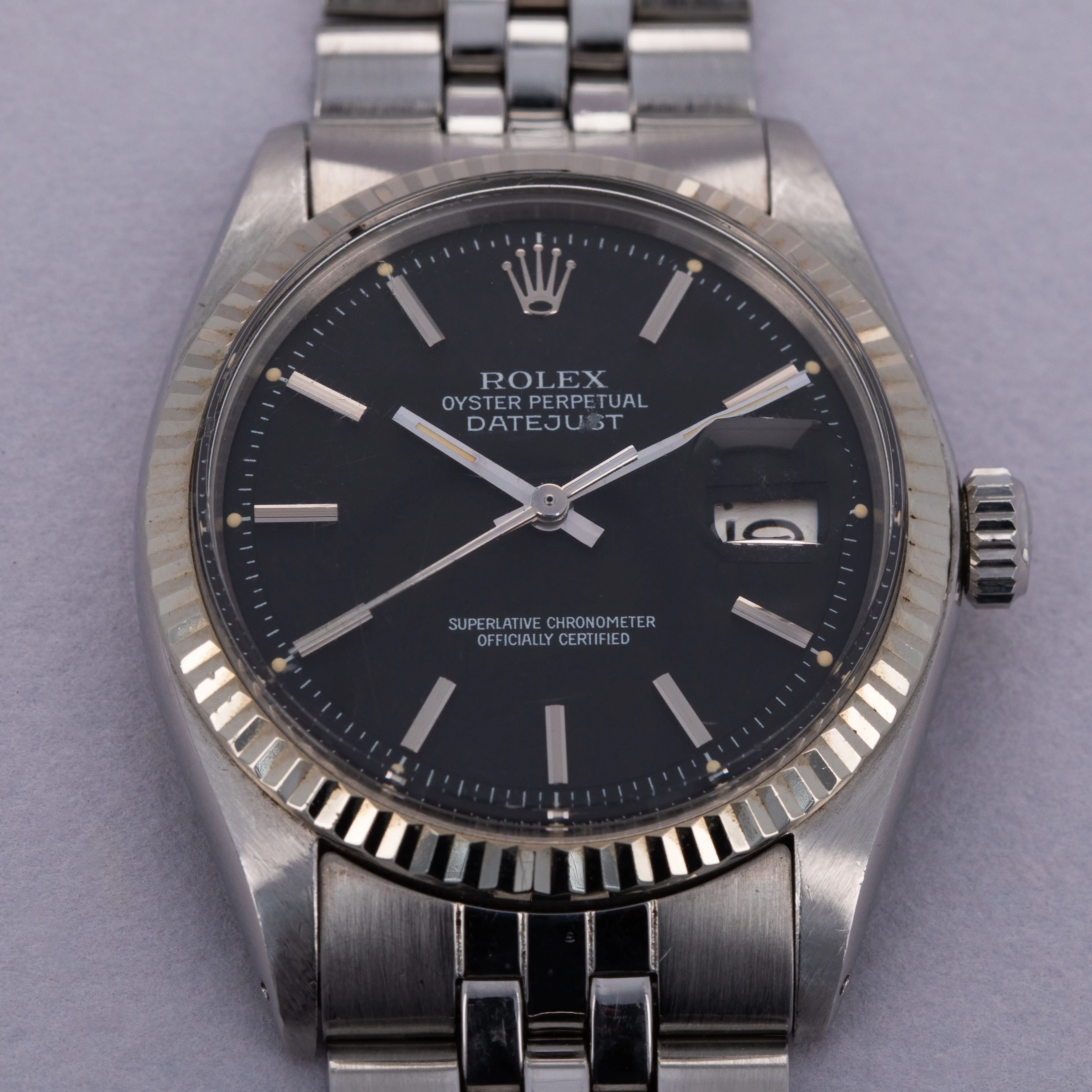 Rolex Datejust 1601 36mm Stainless steel Black 11