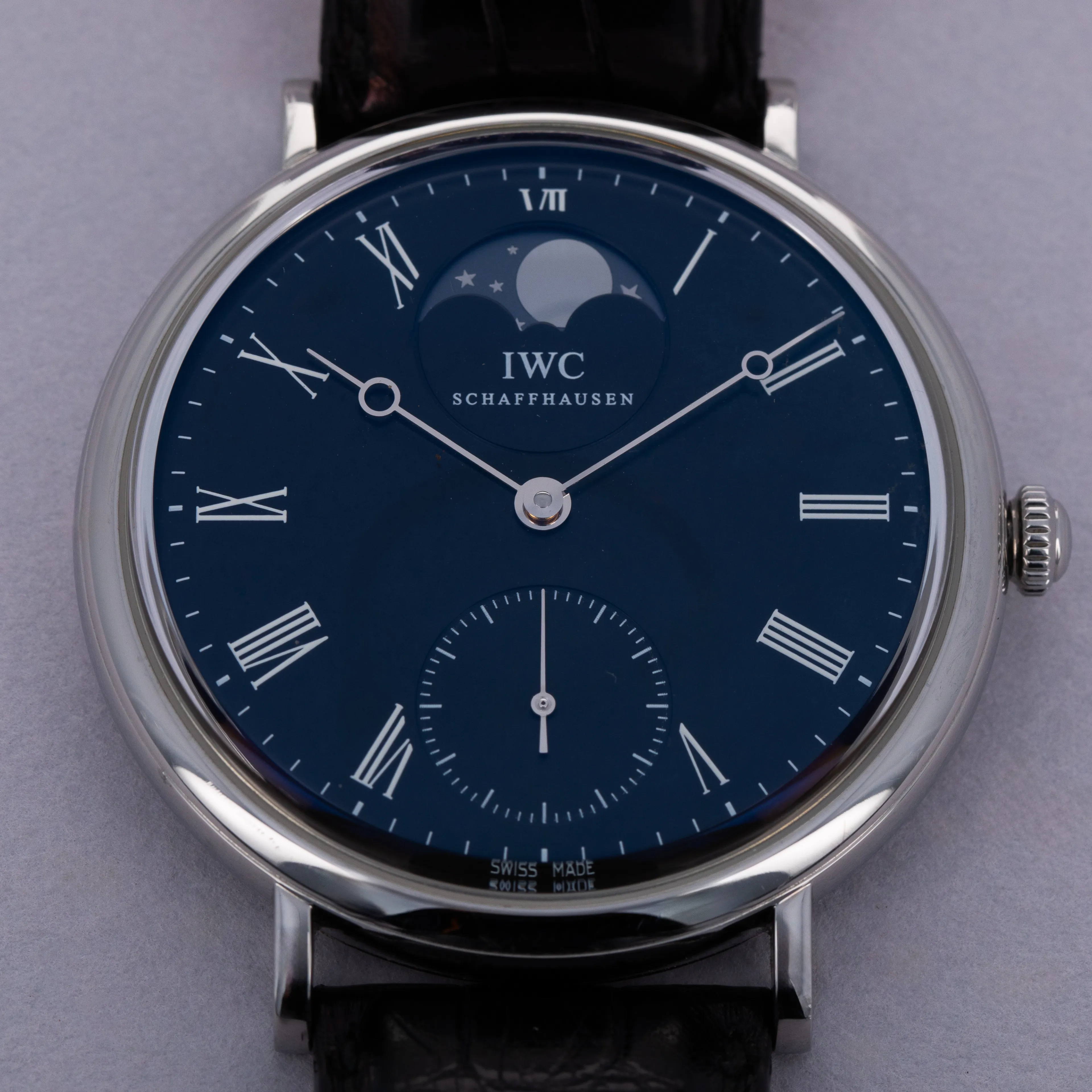 IWC Portofino IW544801 46mm Stainless steel Black 11