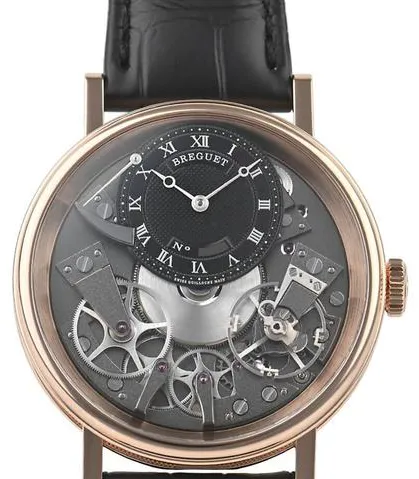 Breguet Tradition 7057br/g9/9w6 40mm Rose gold Gray