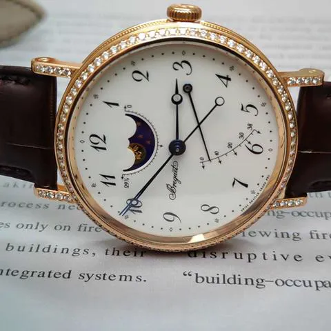 Breguet Classique 7788BR/29/9V6/DD00 39mm Rose gold White 1