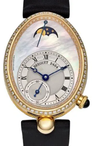 Breguet Reine de Naples 8908BA/52/864.D00D 28.45mm Yellow gold and Diamond and 18k yellow gold