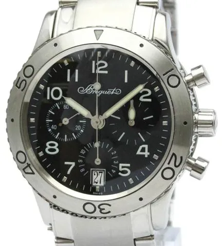 Breguet Type XX - XXI - XXII 3820 40mm Stainless steel Black