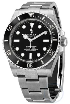 Rolex Submariner 124060 41mm Stainless steel Black