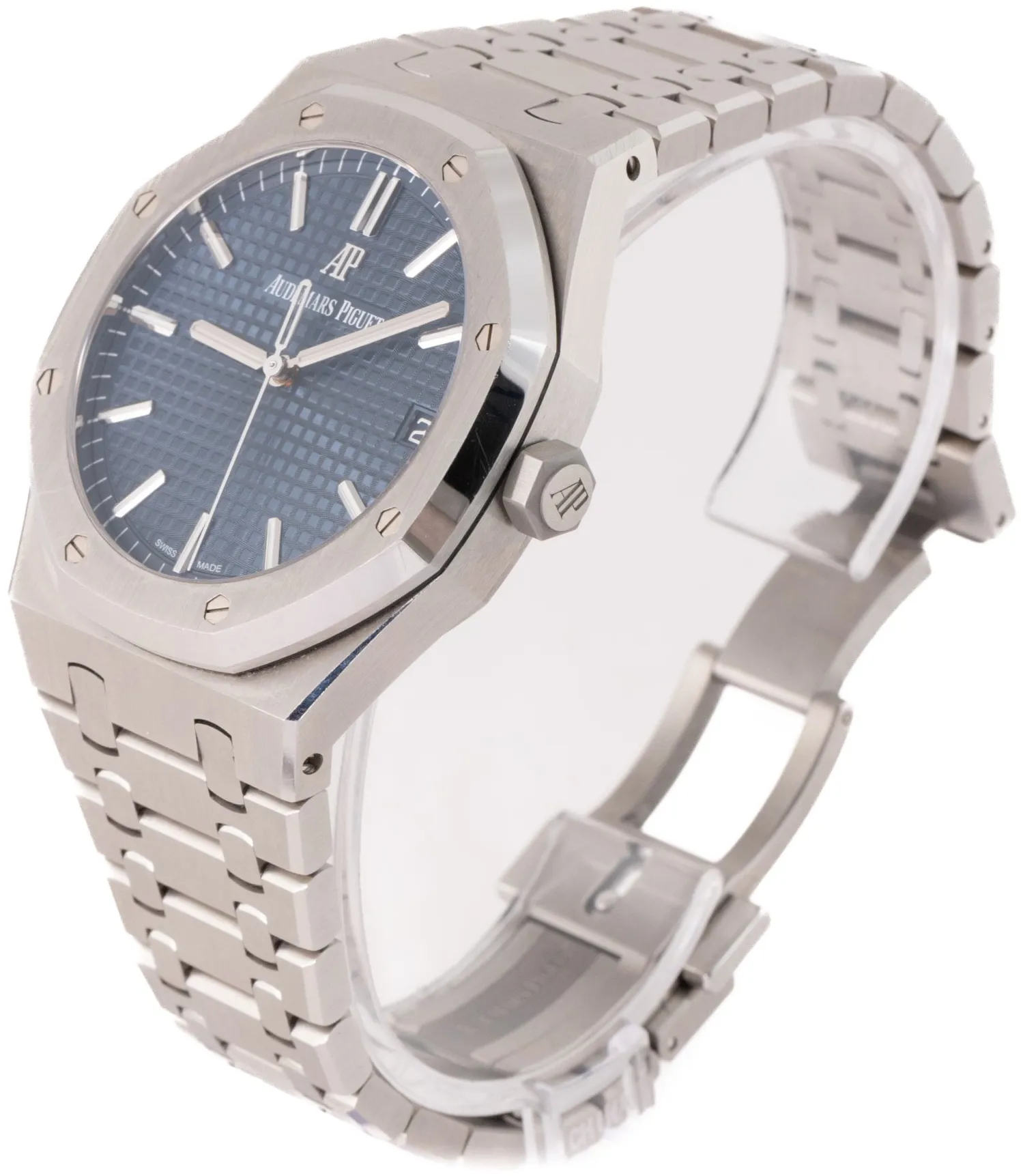 Audemars Piguet Royal Oak 15500ST.OO.1220ST.01 41mm Stainless steel Blue 3