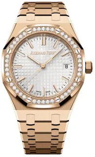 Audemars Piguet Royal Oak 77451OR.ZZ.1361OR.03 Rose gold Silver