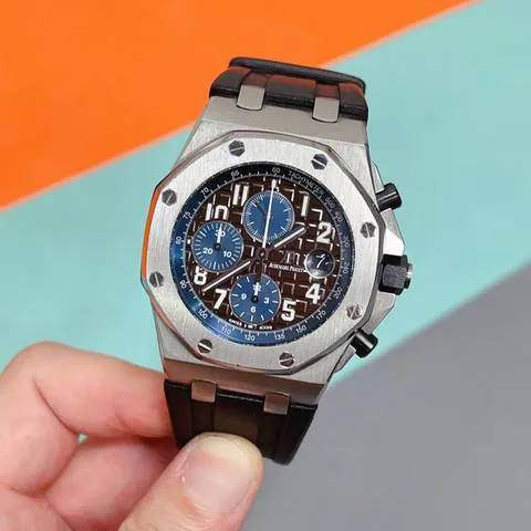 Audemars Piguet Royal Oak Offshore 26470ST.OO.A099CR.01 42mm Stainless steel Brown