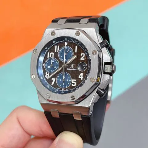 Audemars Piguet Royal Oak Offshore 26470ST.OO.A099CR.01 42mm Stainless steel Brown 2