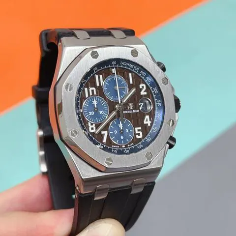 Audemars Piguet Royal Oak Offshore 26470ST.OO.A099CR.01 42mm Stainless steel Brown 3