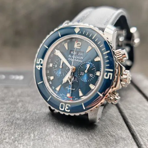 Blancpain Fifty Fathoms 5066f-1140-52b 45mm Stainless steel Blue