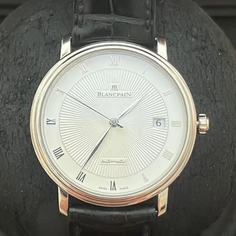 Blancpain Villeret Ultra-Slim 6223-1542-55B 38mm White gold White