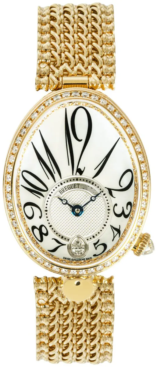 Breguet Reine de Naples 8918BA/58/J39.D00D 28mm Yellow gold White