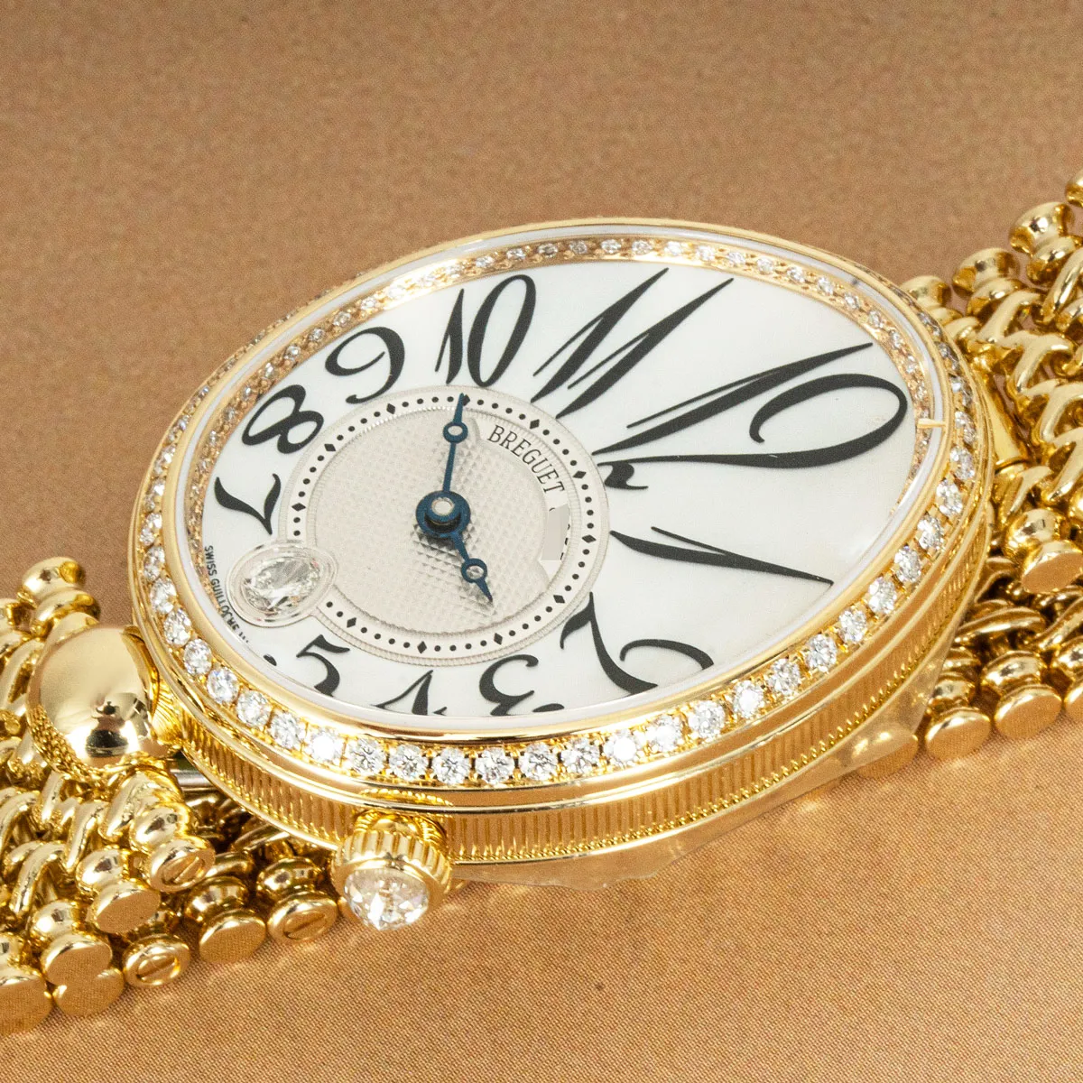 Breguet Reine de Naples 8918BA/58/J39.D00D 28mm Yellow gold White 1