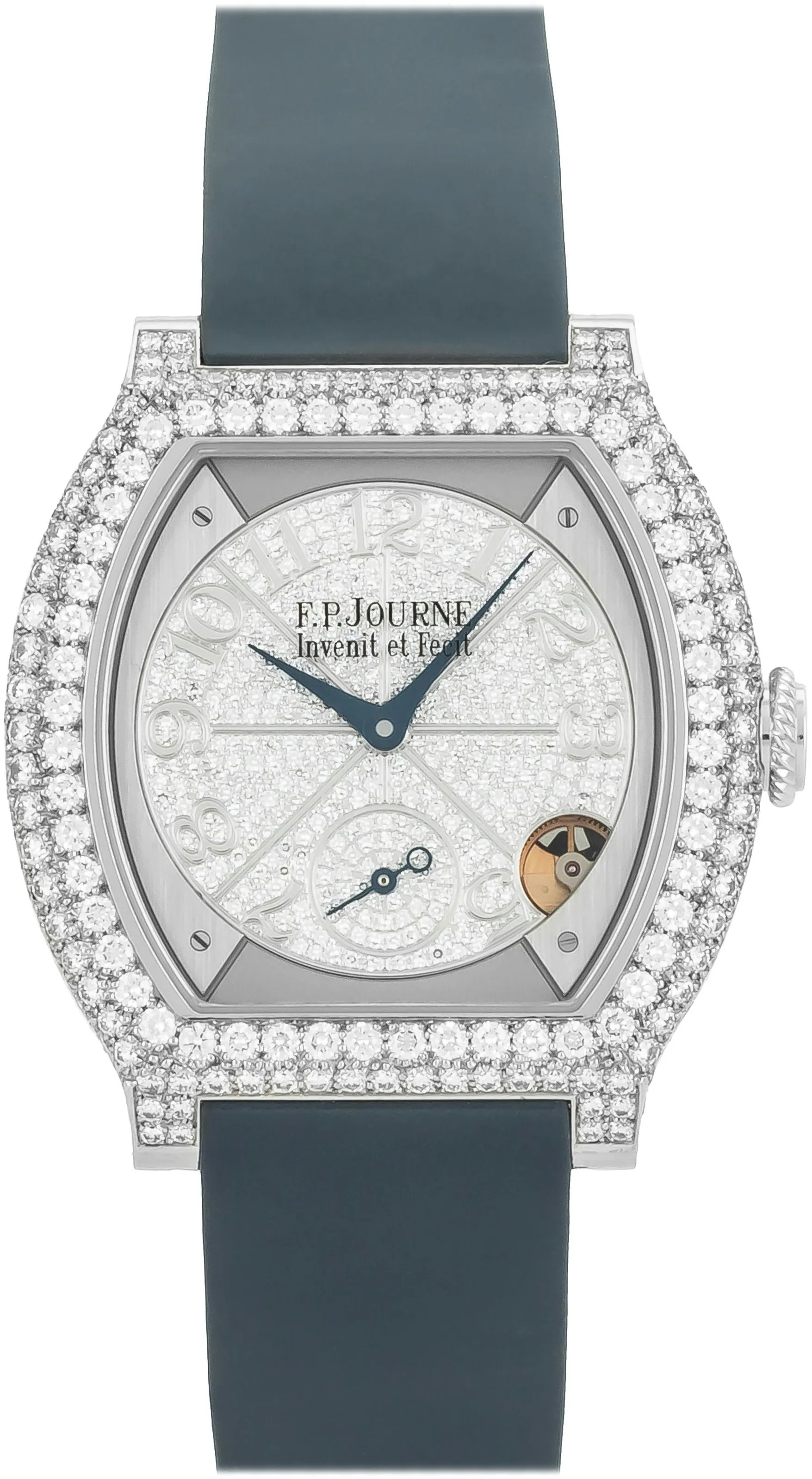 F.P. Journe Elegante EL FS PT 35 D SI 40mm Platinum Silver and Diamond