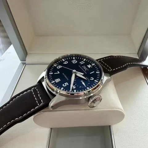 IWC Big Pilot IW500916 46mm Stainless steel Blue