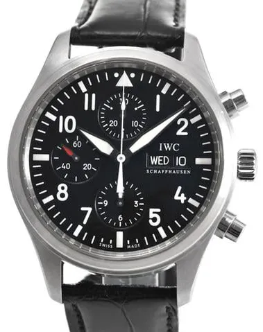 IWC Pilot IW371701 42mm Stainless steel Black