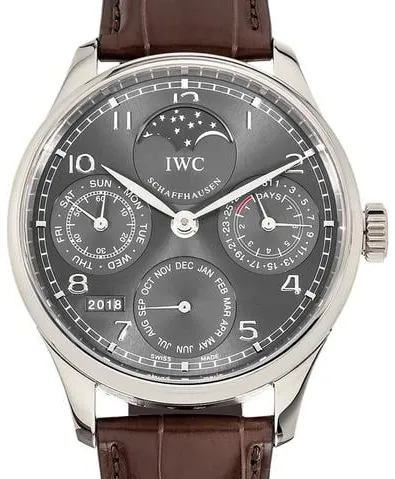 IWC Portugieser IW502218 White gold Gray