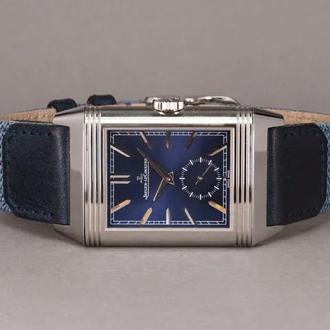 Jaeger-LeCoultre Reverso Tribute Q3988482 47mm Stainless steel Blue