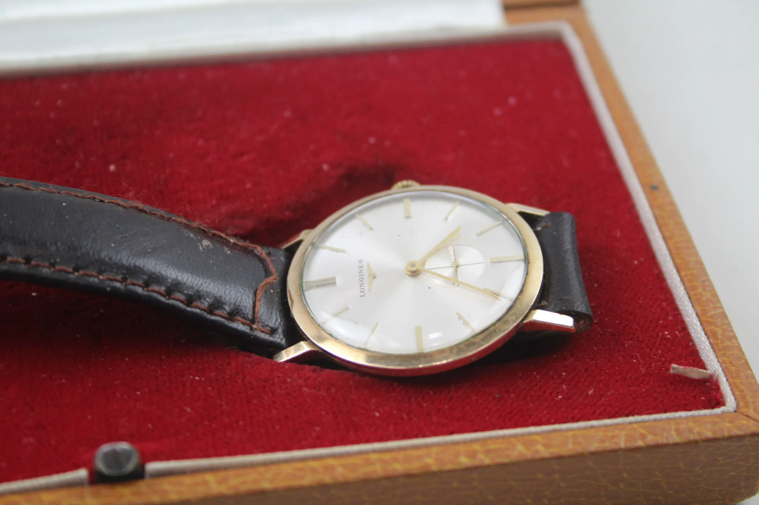 Longines 33mm 9ct Gold 6