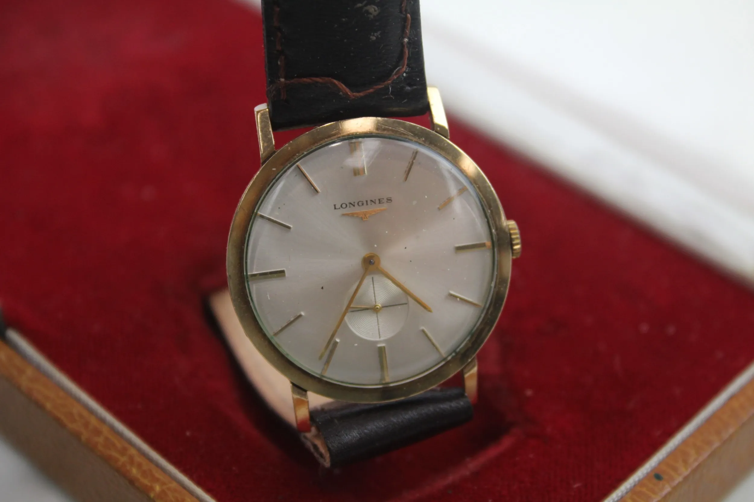 Longines 33mm 9ct Gold 5