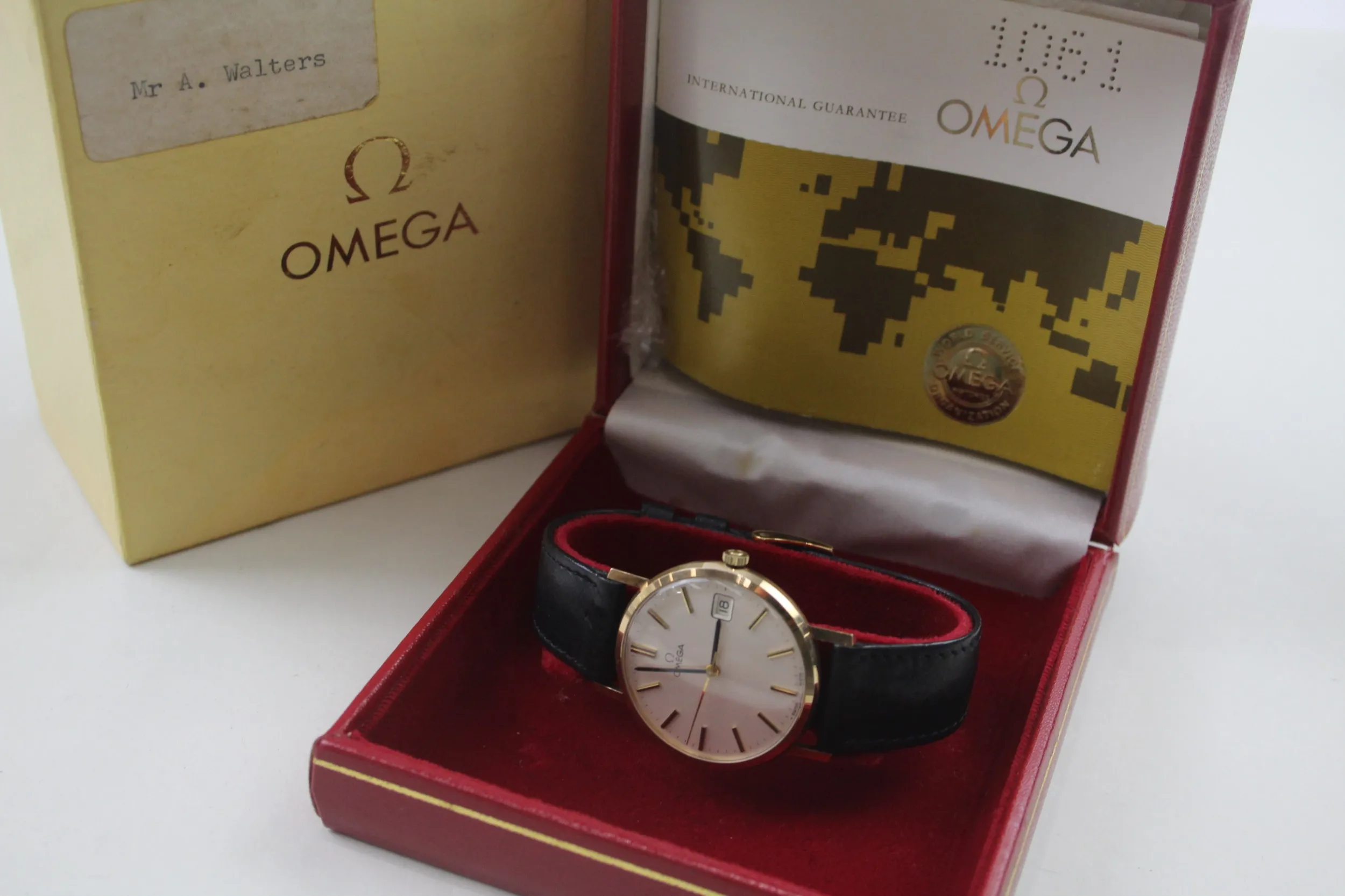 Omega 35mm 9ct Gold