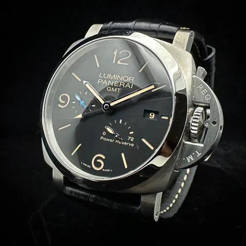 Panerai Luminor 1950 3 Days GMT Power  PAM 01321 44mm Stainless steel Black 4