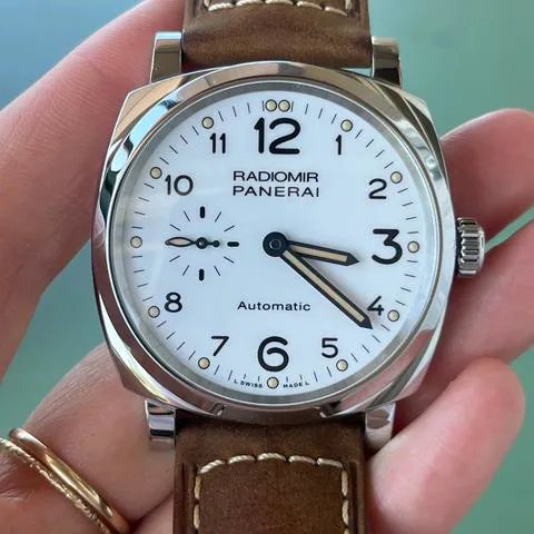 Panerai Radiomir 1940 PAM 00655 42mm Stainless steel White