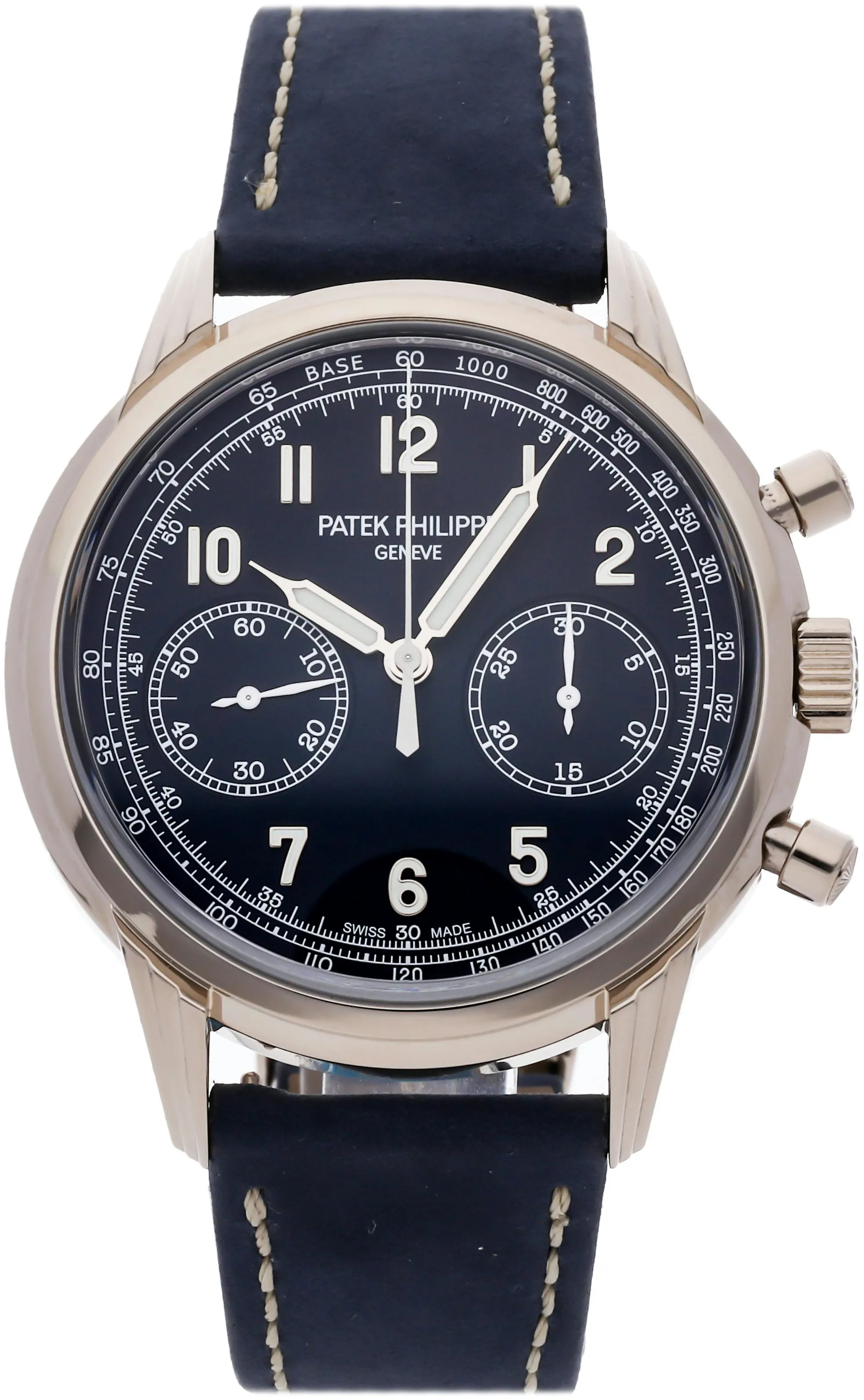 Patek Philippe Chronograph 5172G-001 41mm White gold Blue