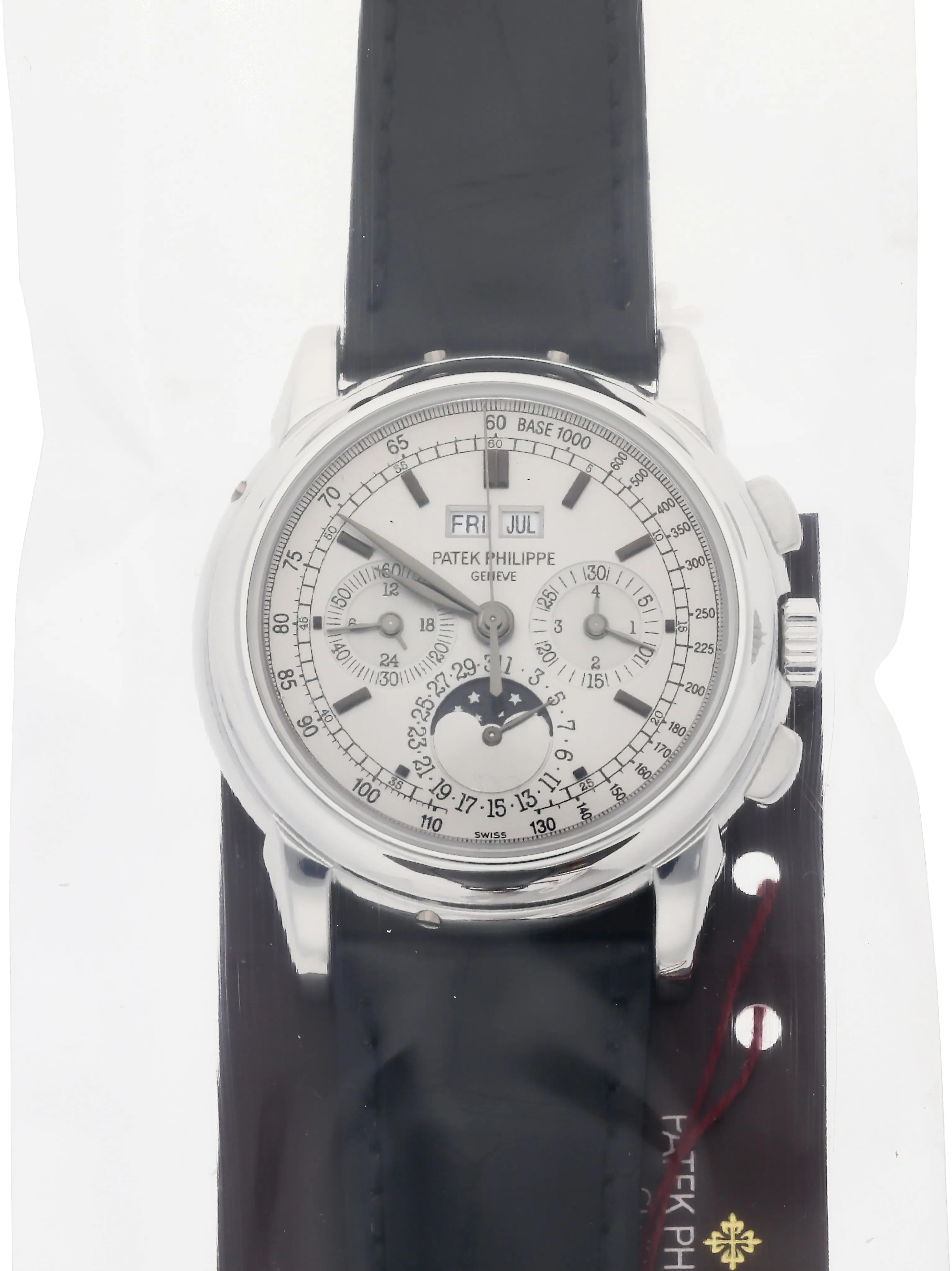 Patek Philippe Perpetual Calendar Chronograph 5970G-001 40mm White gold Silver