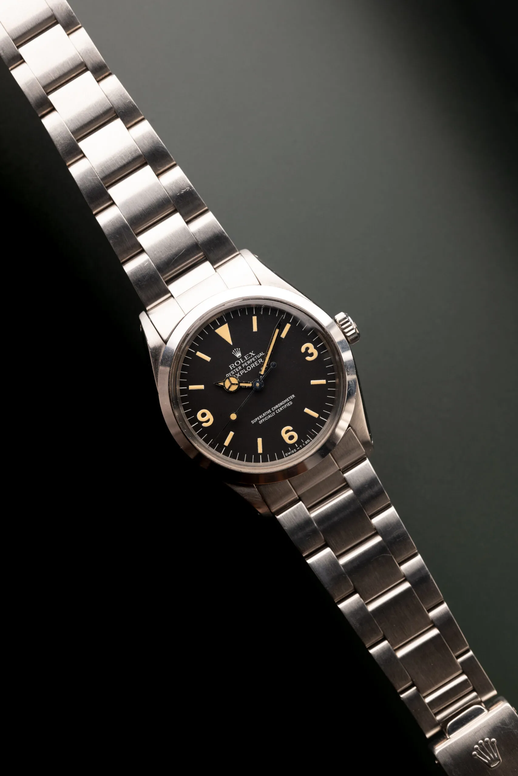 Rolex Explorer 1016 36mm Stainless steel Black