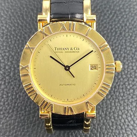 Tiffany Atlas M6930 36mm Yellow gold Gold