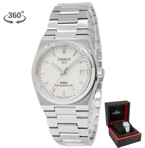 Tissot T-Classic T137.207.11.111.00 35mm Stainless steel White Mother of Pearl