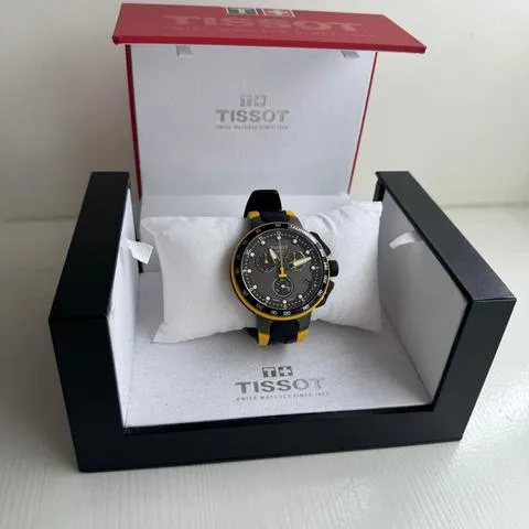 Tissot T-Race T111.417.37.057.00 44.5mm Stainless steel Black